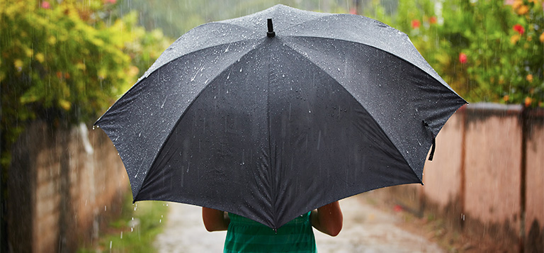 Umbrellas Protect Against More Than Rain